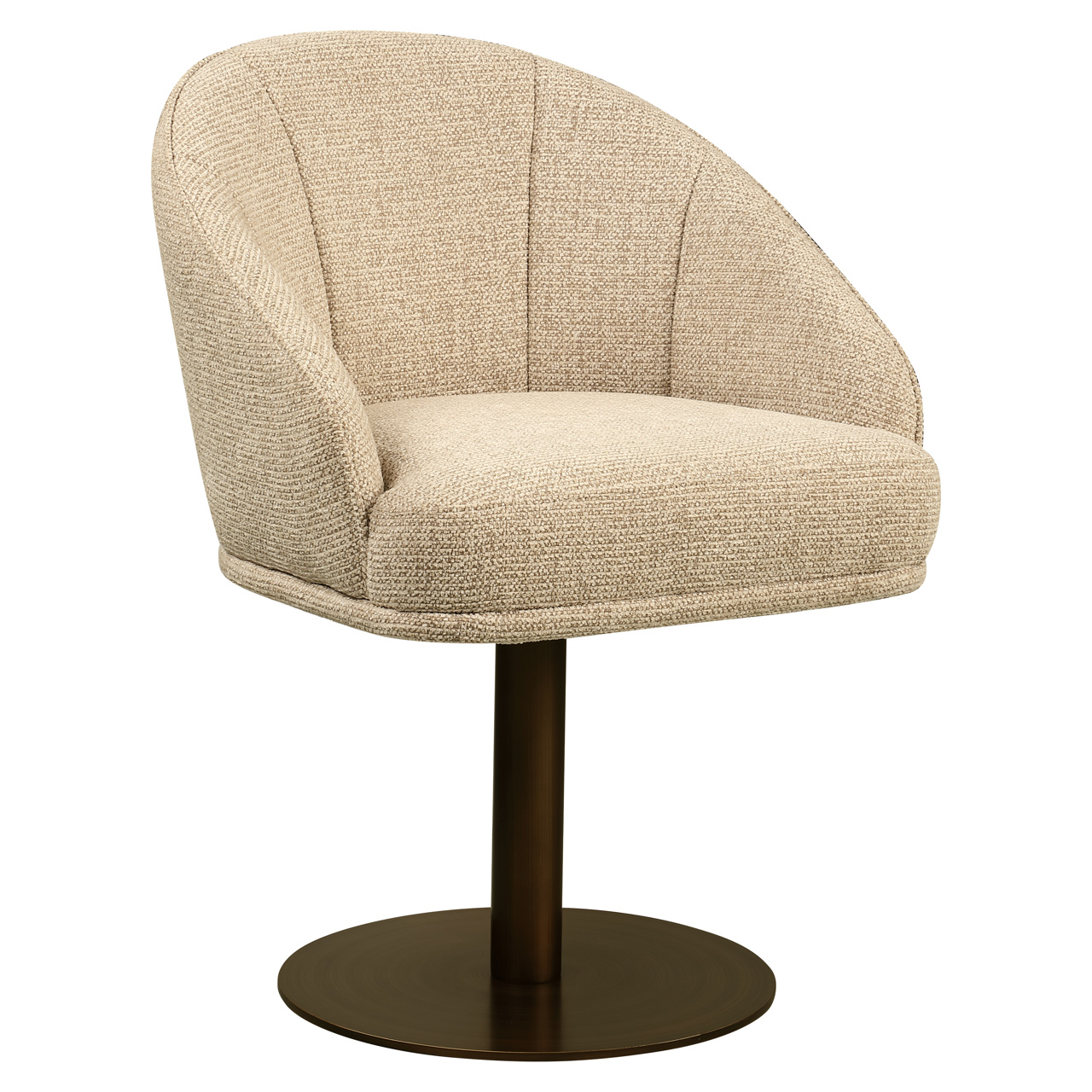 Esszimmerstuhl Beverly natural fancy drehbar - Richmond Interiors