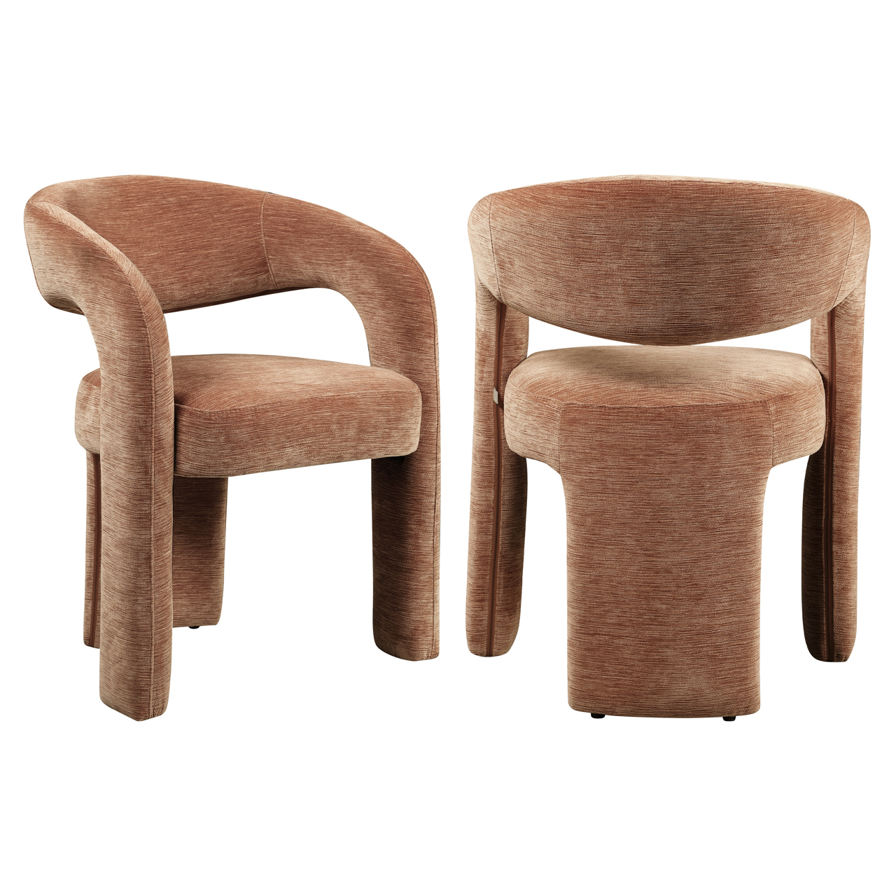 Silla de comedor Soho Be straight mocha mousse - Richmond Interiors