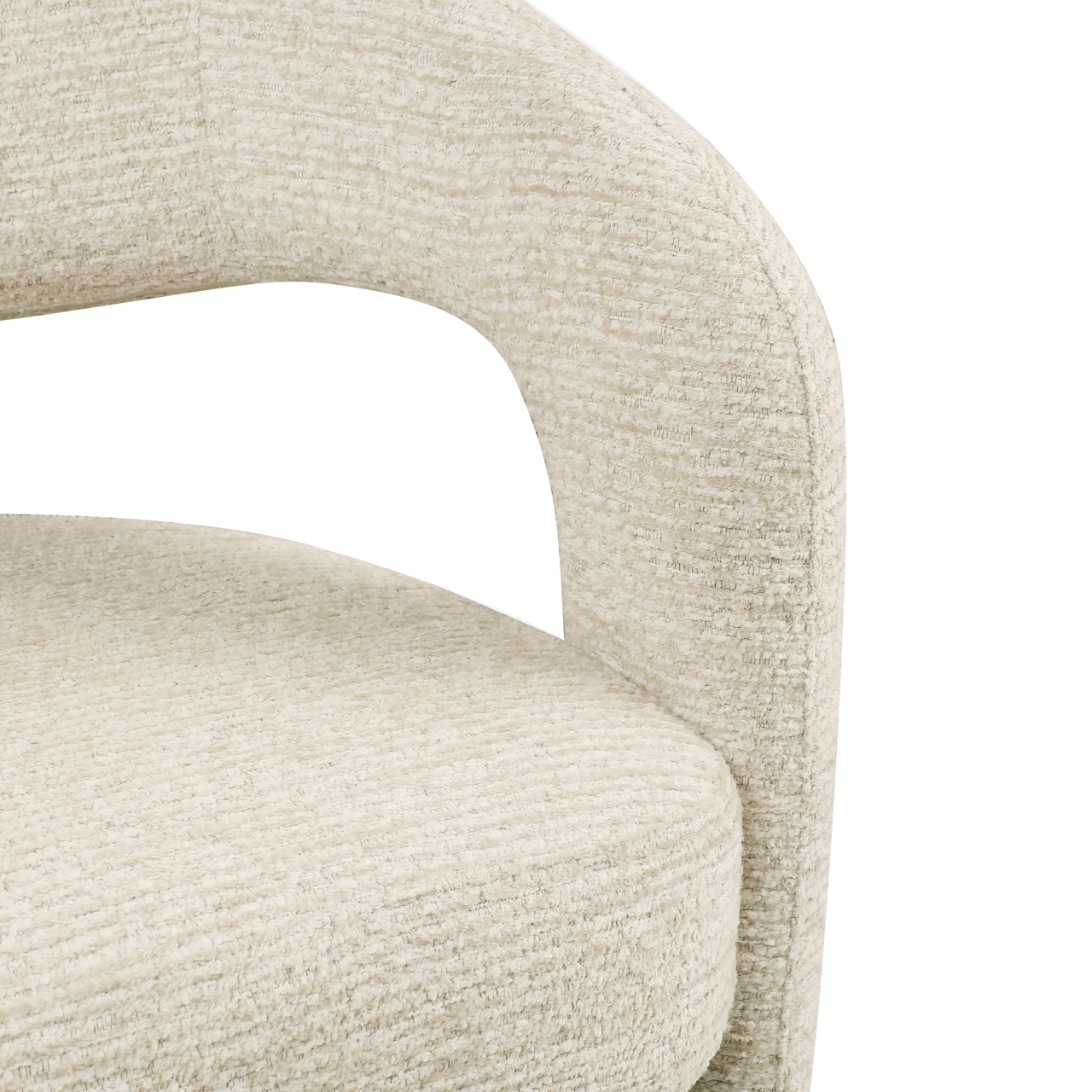 Silla de comedor Soho natural linear retardante de llama - Richmond Interiors