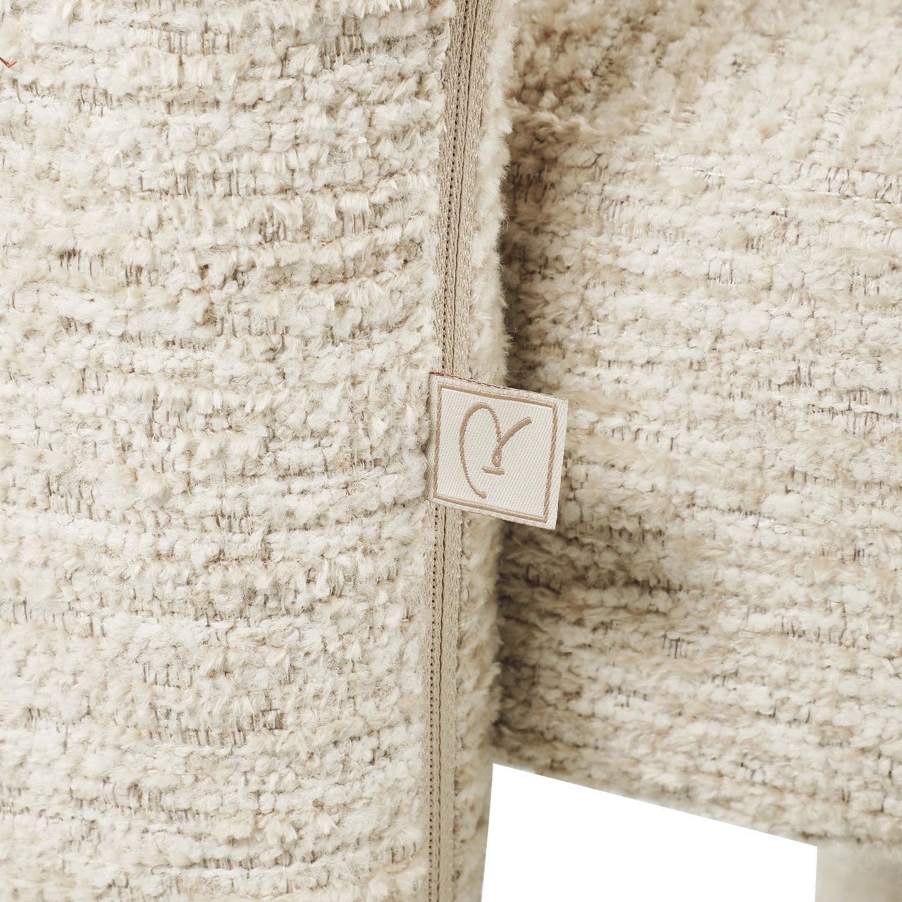 Silla de comedor Soho natural linear retardante de llama - Richmond Interiors