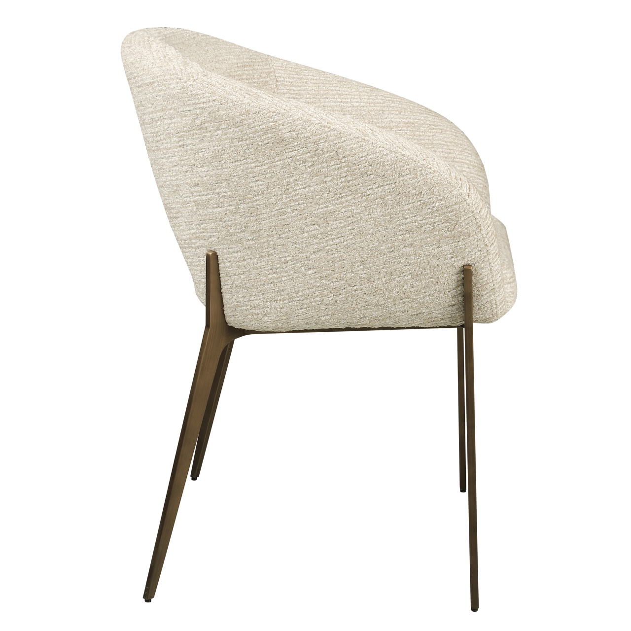 Esszimmerstuhl Kenzi natural linear feuerhemmend - Richmond Interiors
