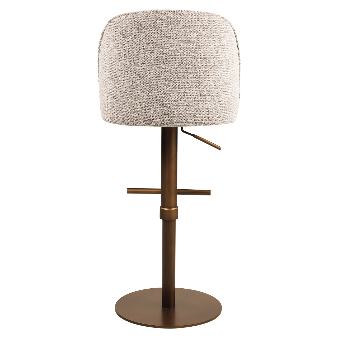 Barhocker Vesper mocca fancy drehbar - Richmond Interiors