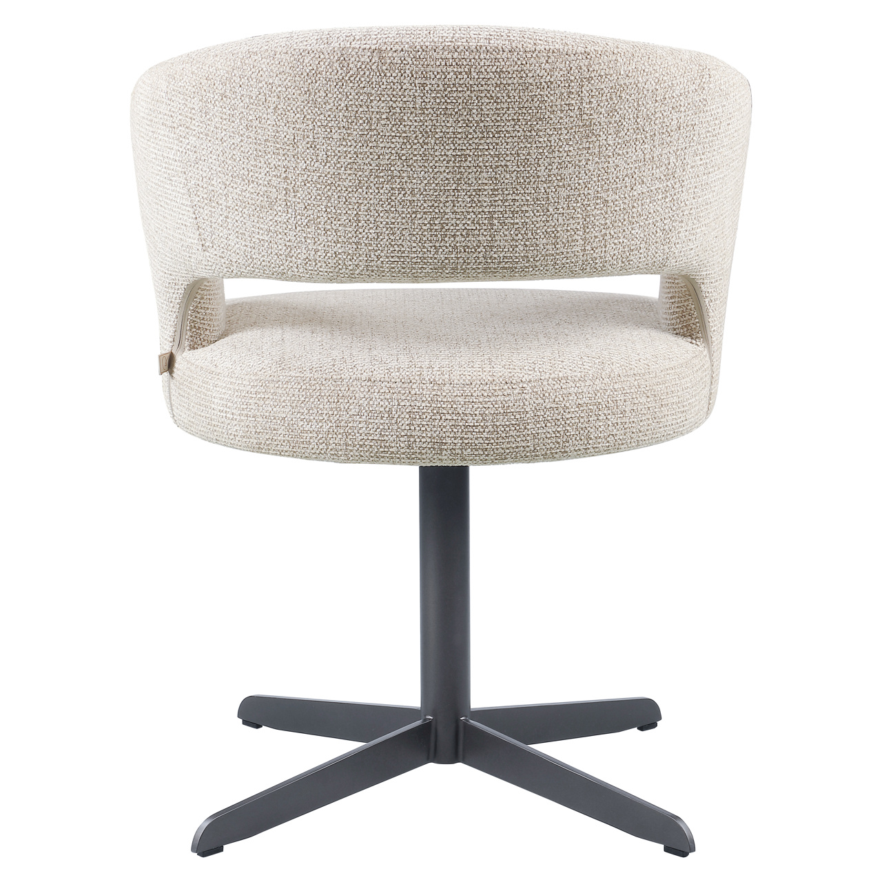 Silla de comedor Blanca natural fancy retardante de llama - Richmond Interiors