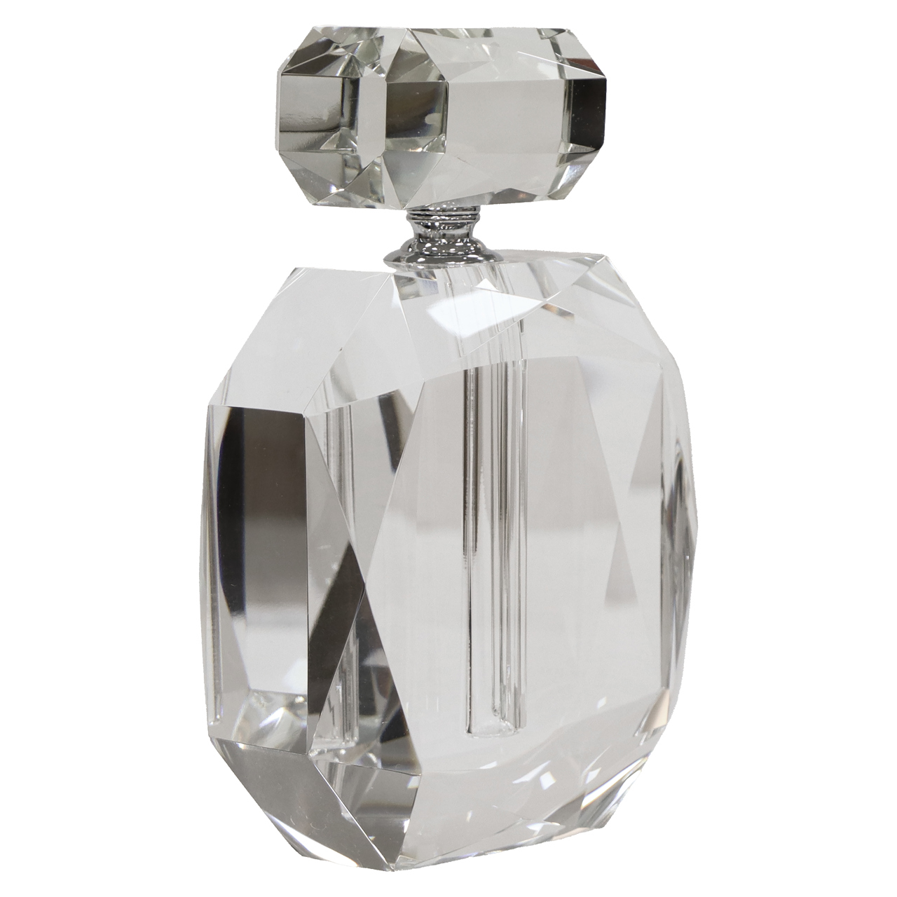 Dekoratives Objekt Khloe clear transparent perfume bottle - Richmond Interiors