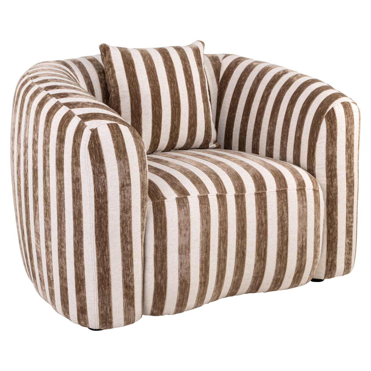 Sillón lounge Luxandra stripes sand - Richmond Interiors