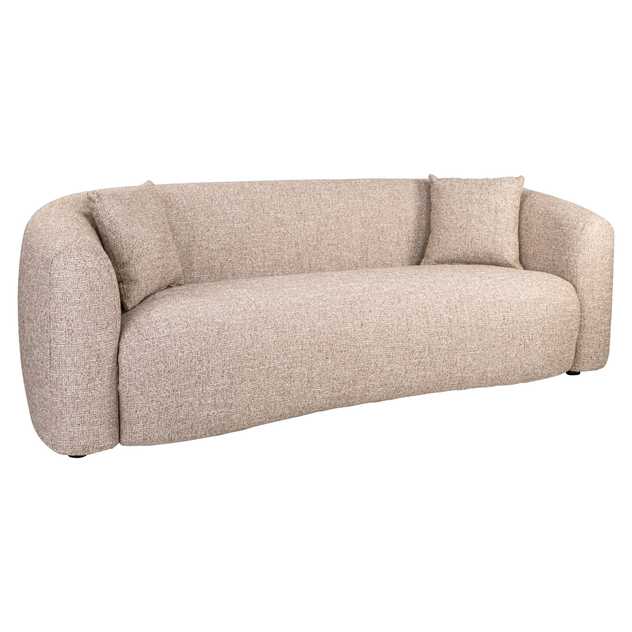 Sofa Luxandra sand tweed feuerhemmend - Richmond Interiors