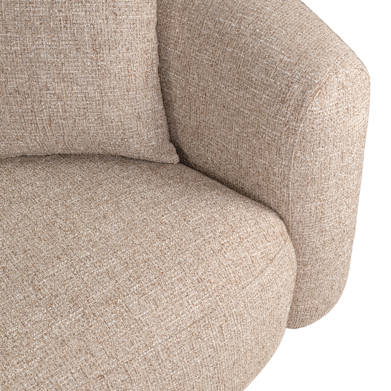 Sofa Luxandra sand tweed feuerhemmend - Richmond Interiors