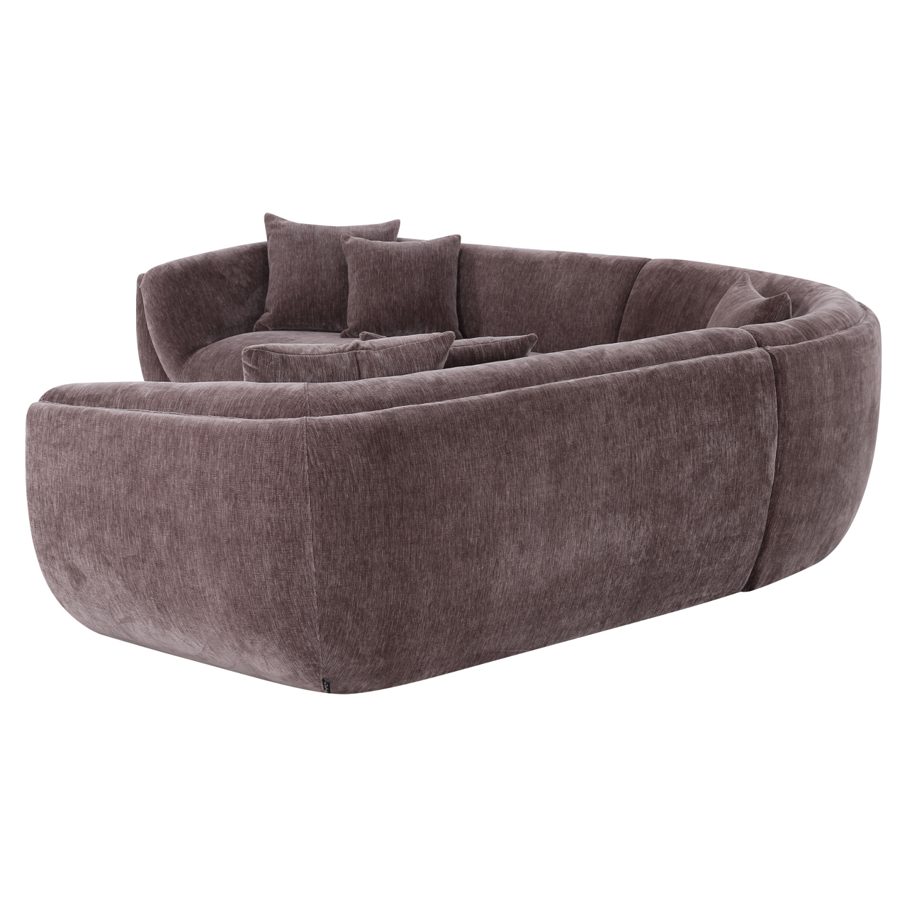 Sofa Gianelle Be straight dark brown - Richmond Interiors