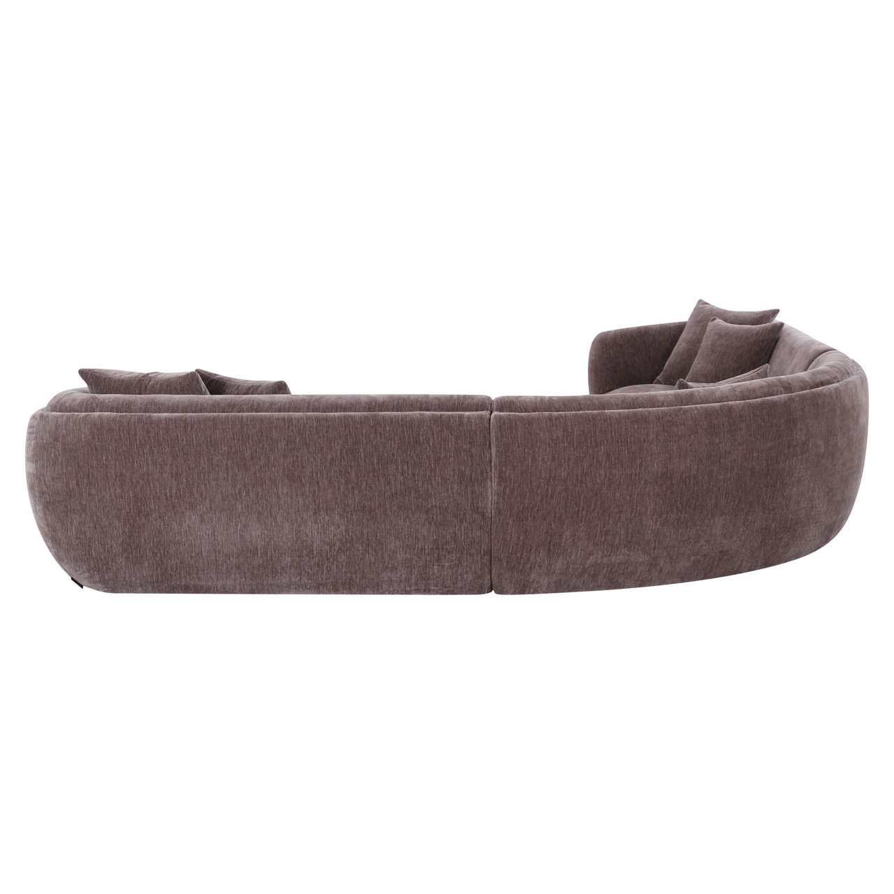 Sofa Gianelle Be straight dark brown - Richmond Interiors