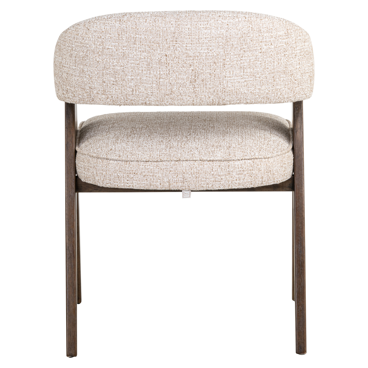 Esszimmerstuhl Mori cream tweed feuerhemmend - Richmond Interiors