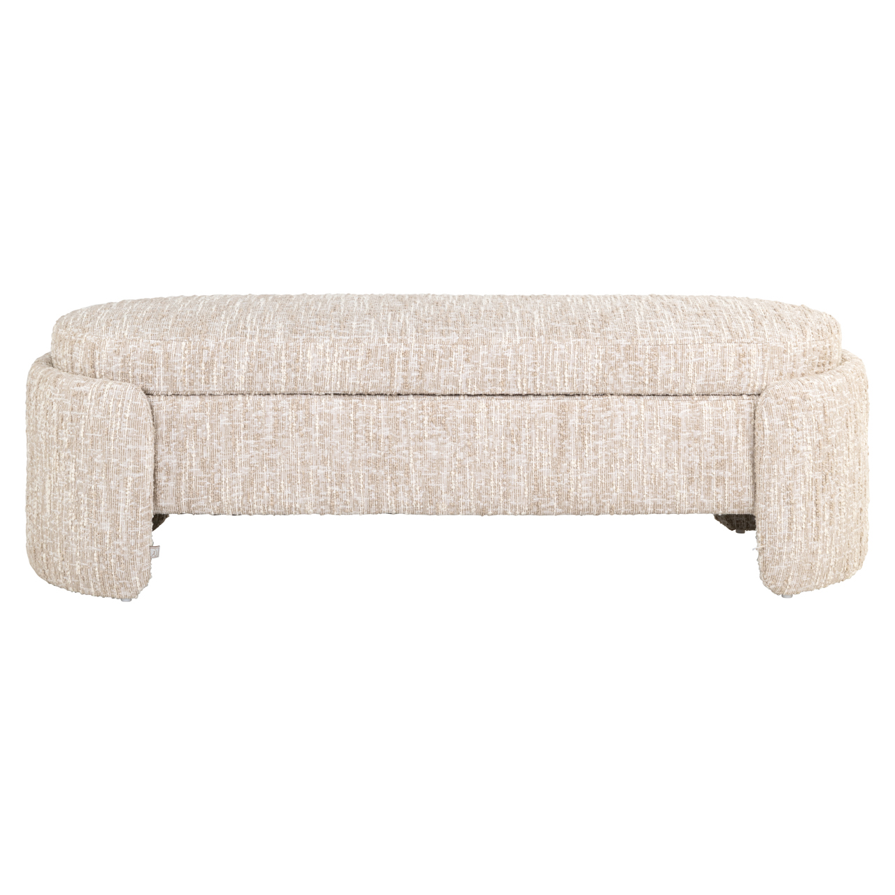 Bank Cupid beige angora with storage - Richmond Interiors