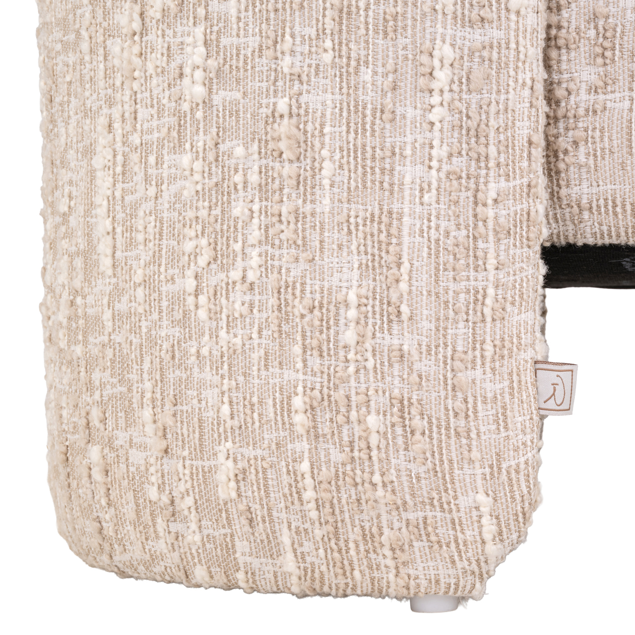 Bank Cupid beige angora with storage - Richmond Interiors