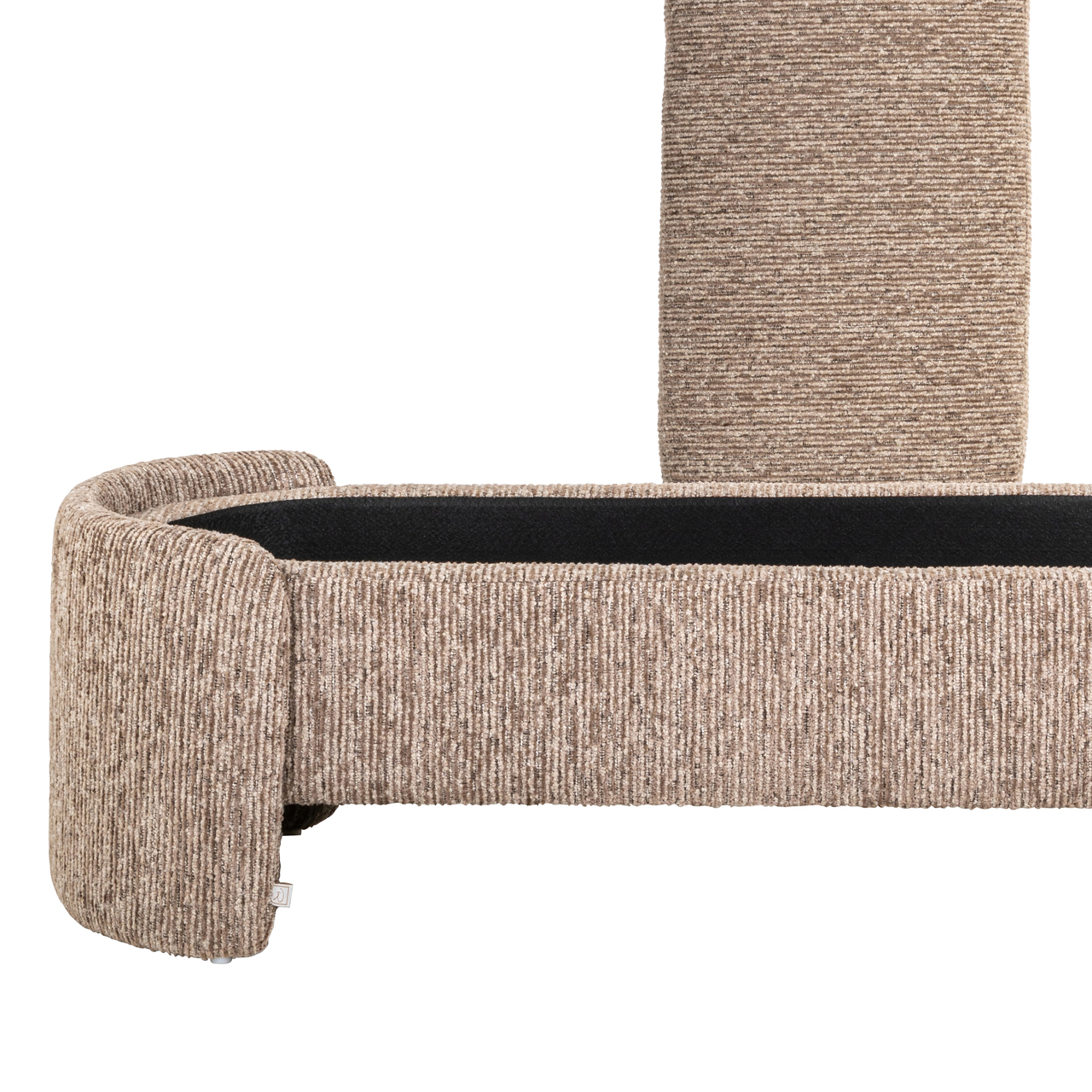Bench Cupid mocca linear with storage - Richmond Interiors