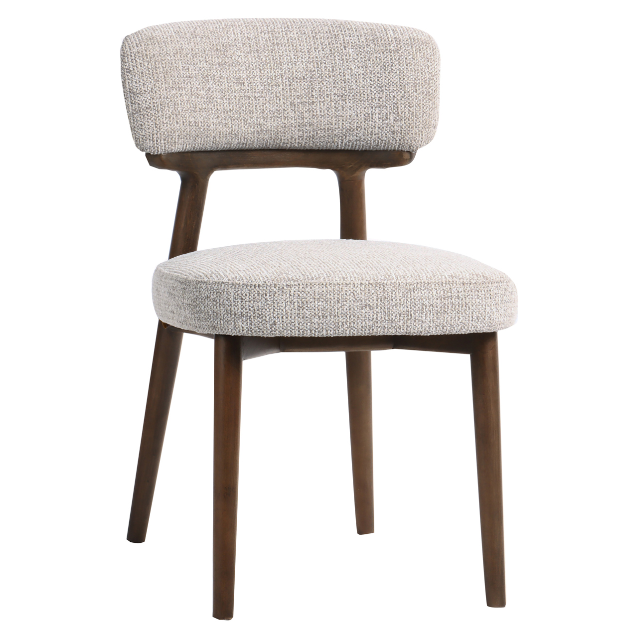 Silla de comedor Basker natural fancy retardante de llama (set de 2) - Richmond Interiors
