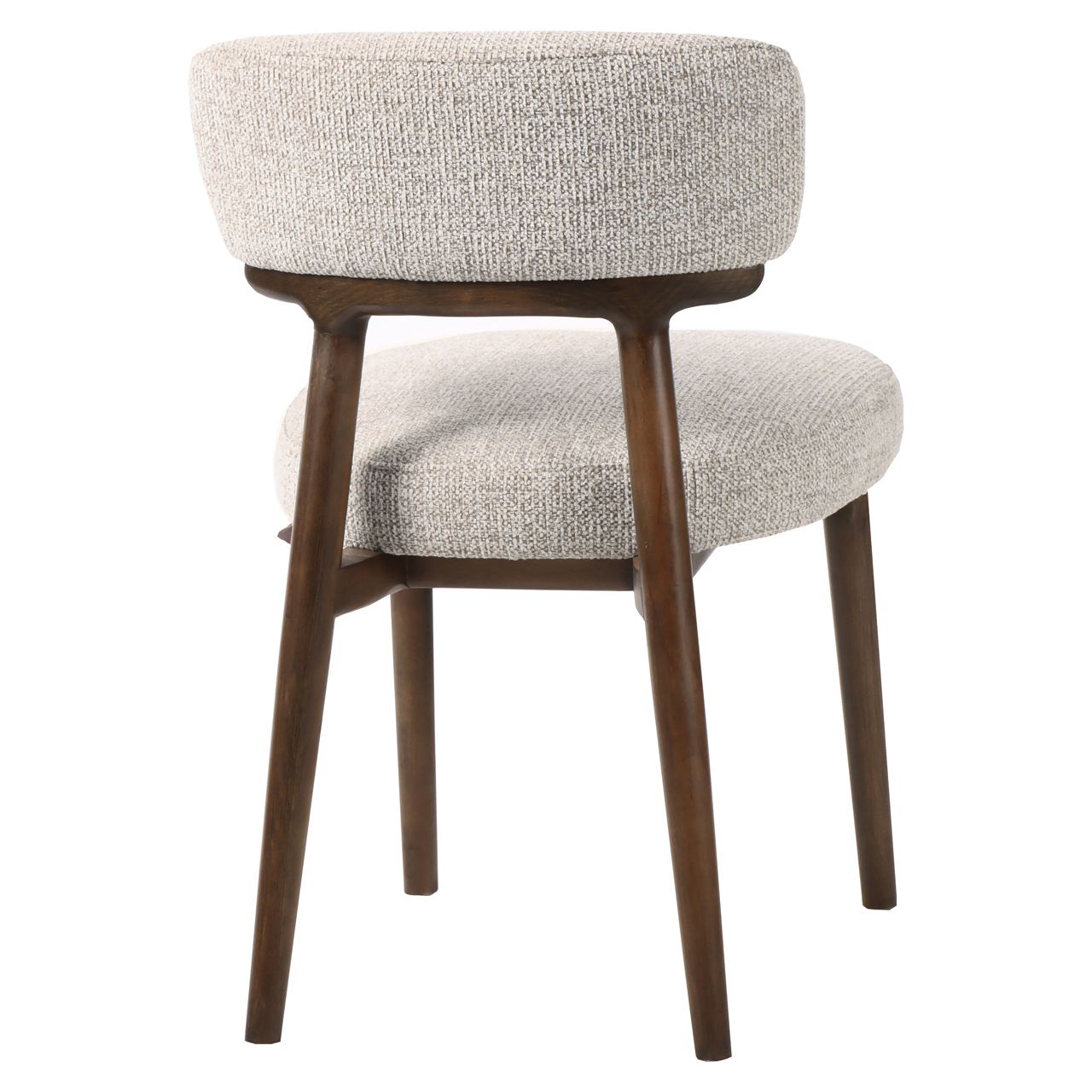 Silla de comedor Basker natural fancy retardante de llama (set de 2) - Richmond Interiors