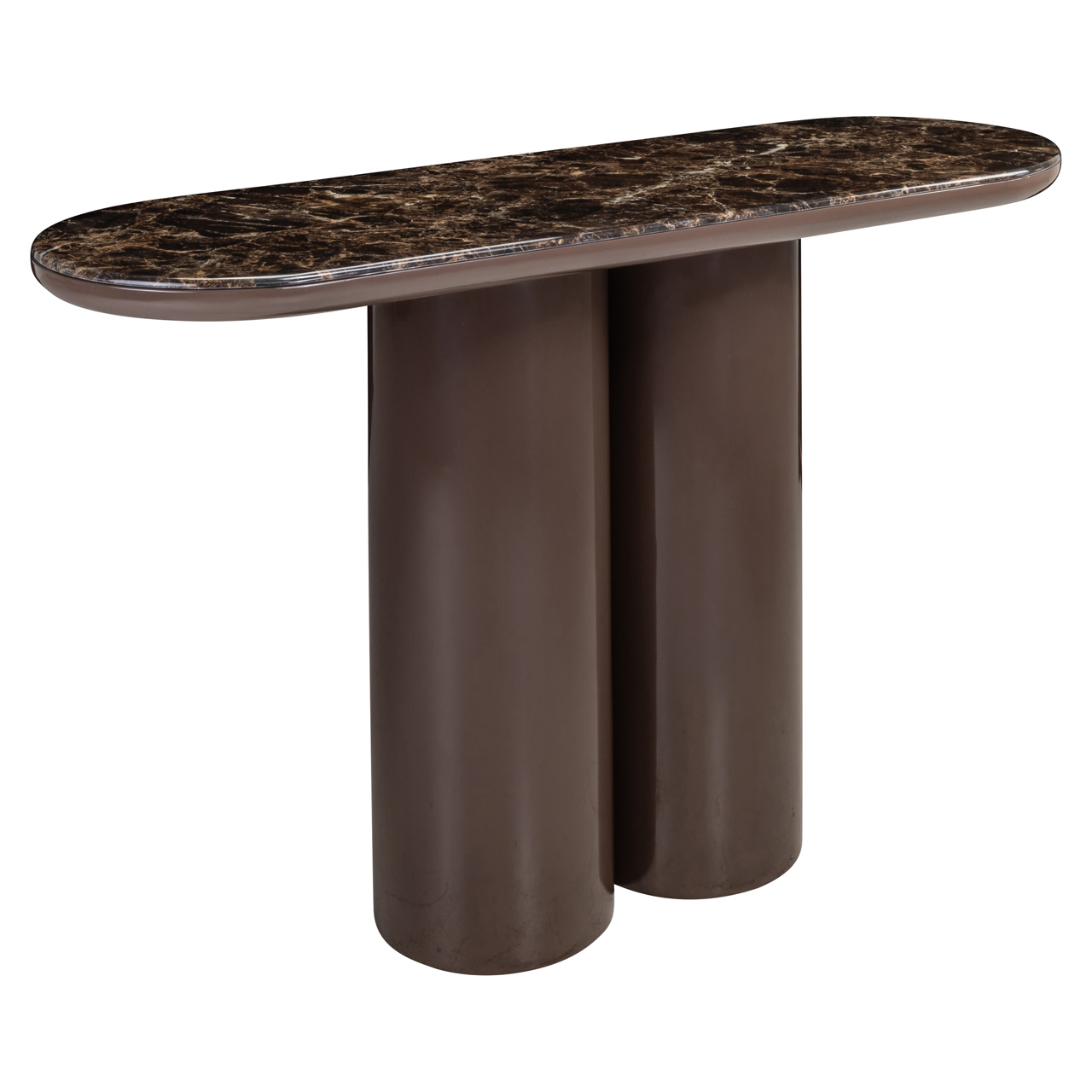 Konsole Almundi chocolat brown (Mdf|Keramiek|Folie) - Richmond Interiors