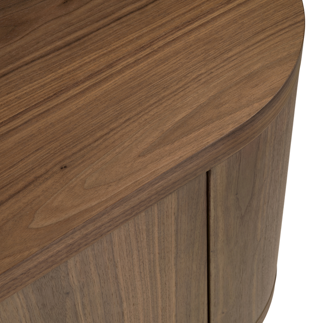 TV-Schrank Windsor walnut (Mdf|Walnoot fineer|Metall) - Richmond Interiors