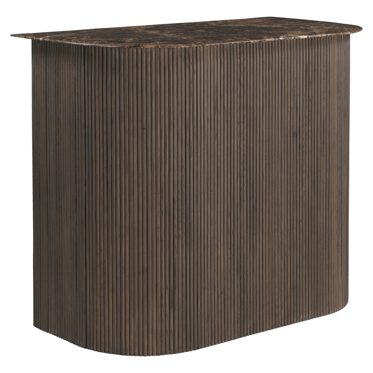 Bar Castello Smoked charchoal (Eiche|Emperador Marmor) - Richmond Interiors