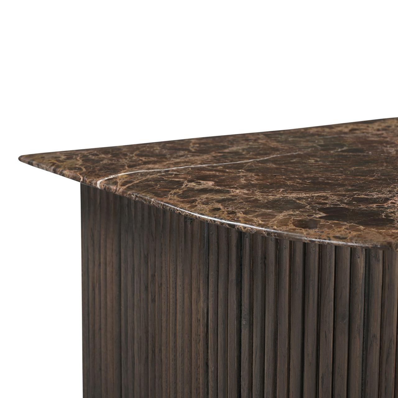 Bar Castello Smoked charchoal (Eiche|Emperador Marmor) - Richmond Interiors