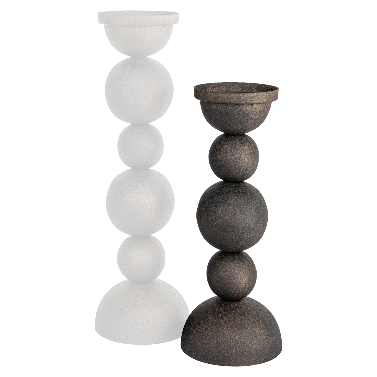 Candelabro Jersey latón envejecido pequeño - Richmond Interiors
