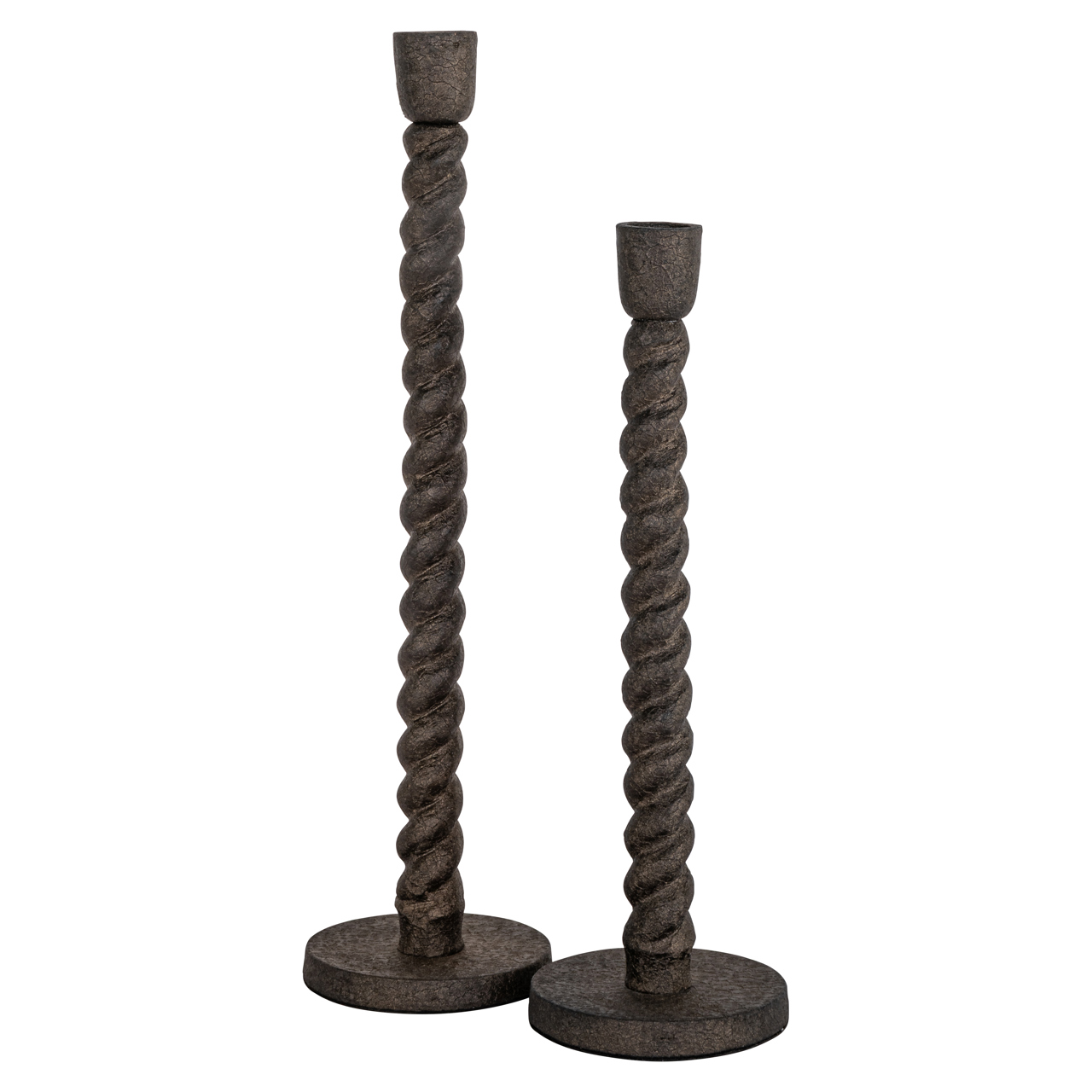 Kerzenhalter Milena brass antique large (Aluminium) - Richmond Interiors