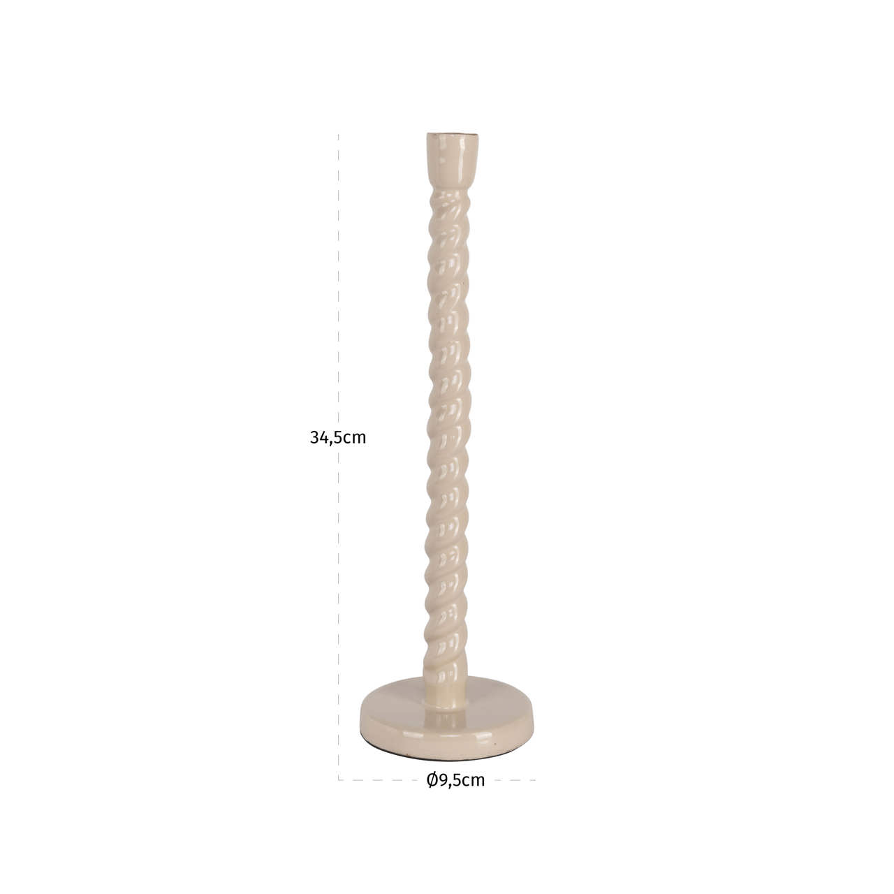 Candelabro Nena tapioca grande - Richmond Interiors
