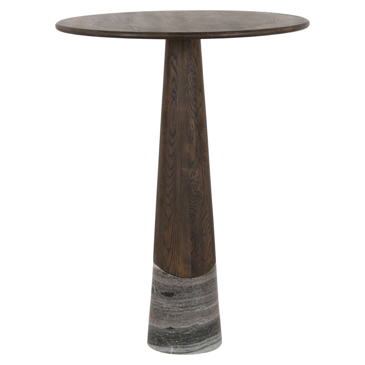 Mesa alta de bar Harper Smoked charchoal - Richmond Interiors