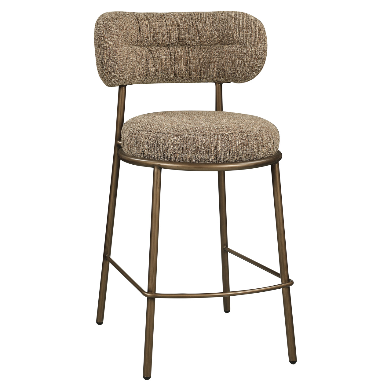 Thekenstuhl Encanto brown tweed - Richmond Interiors