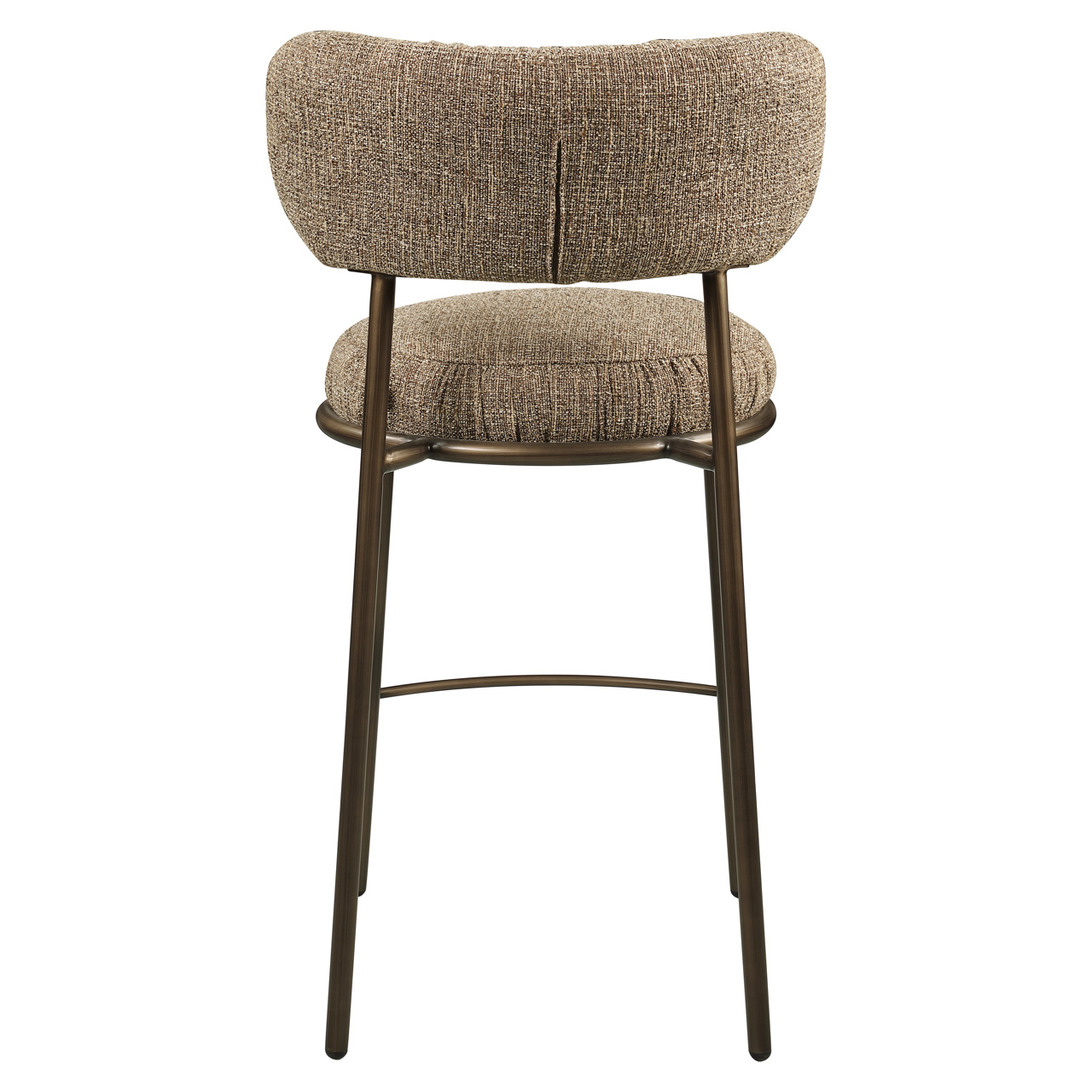 Thekenstuhl Encanto brown tweed - Richmond Interiors