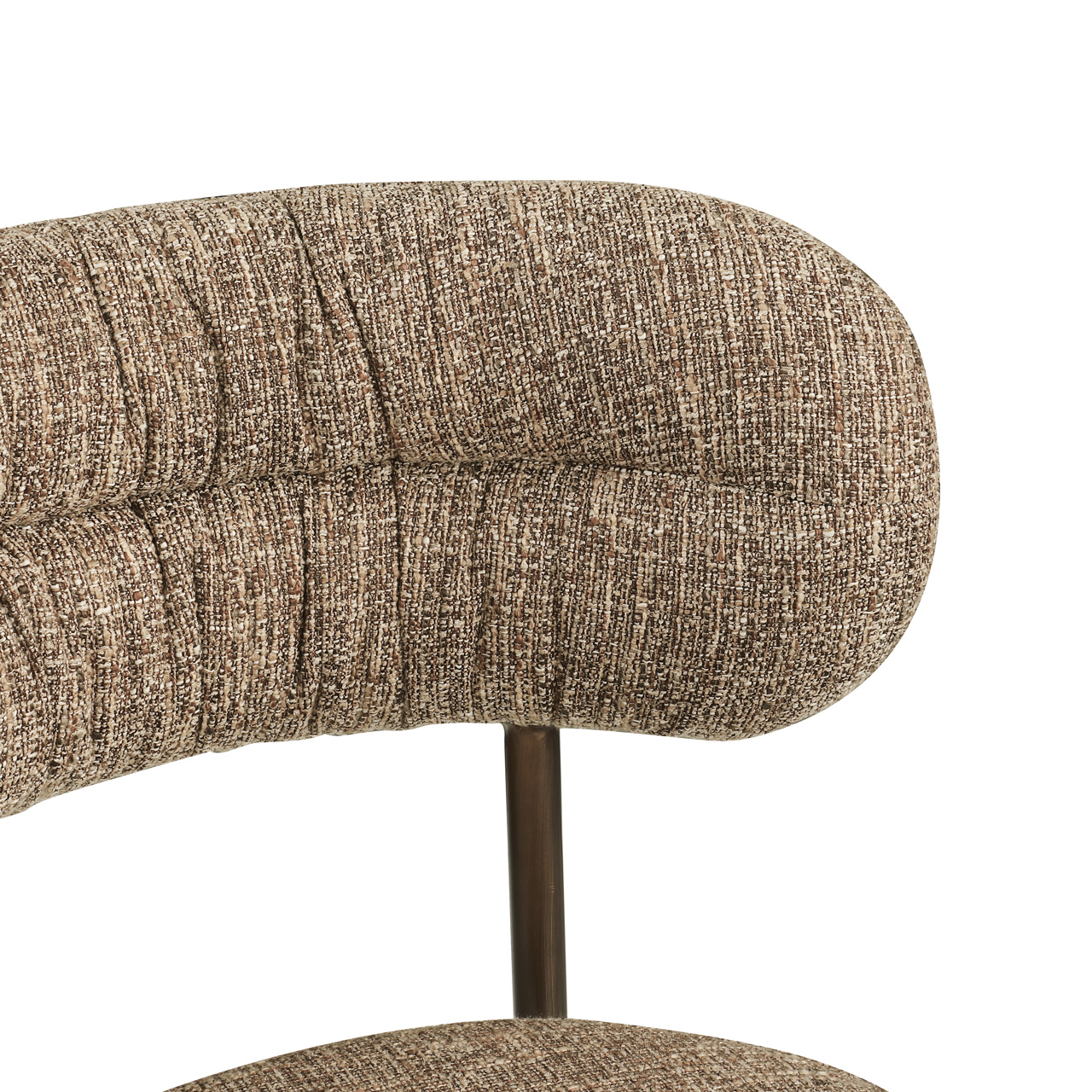 Thekenstuhl Encanto brown tweed - Richmond Interiors