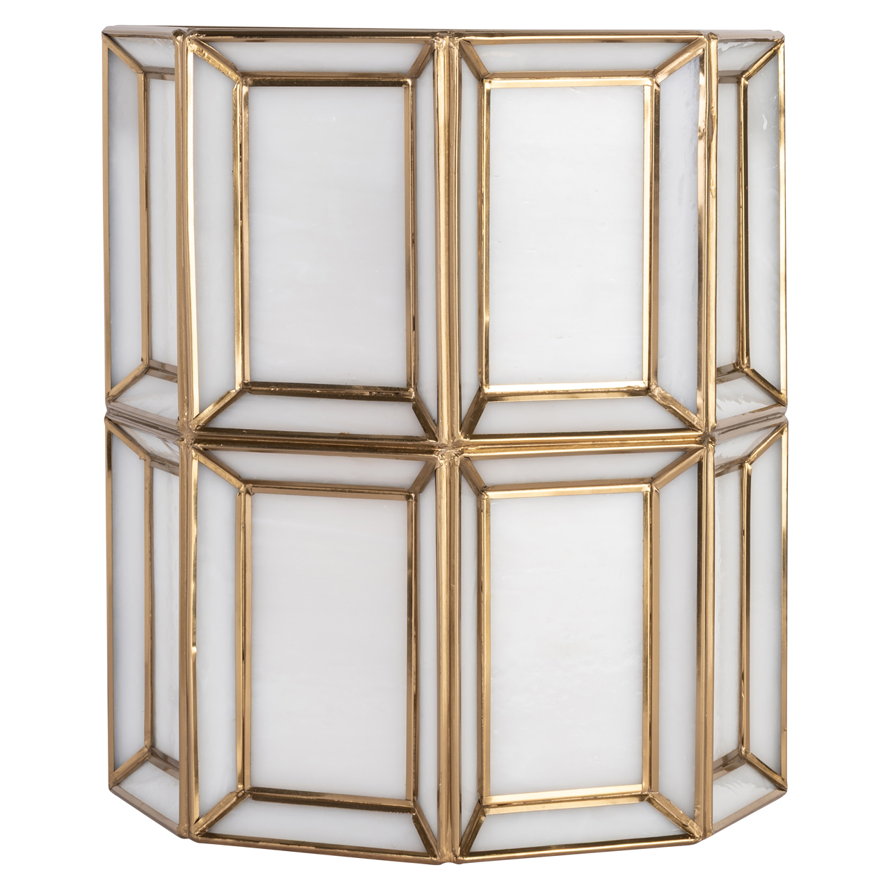Wandlampe Amara brass antique (Messing|Glas|Ijzer) - Richmond Interiors