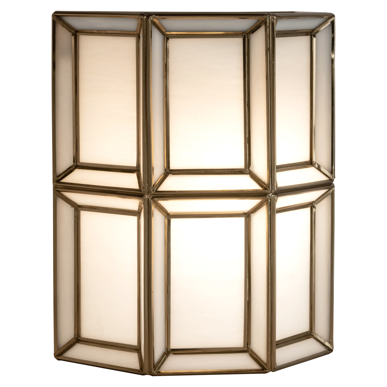 Wandlampe Amara brass antique (Messing|Glas|Ijzer) - Richmond Interiors