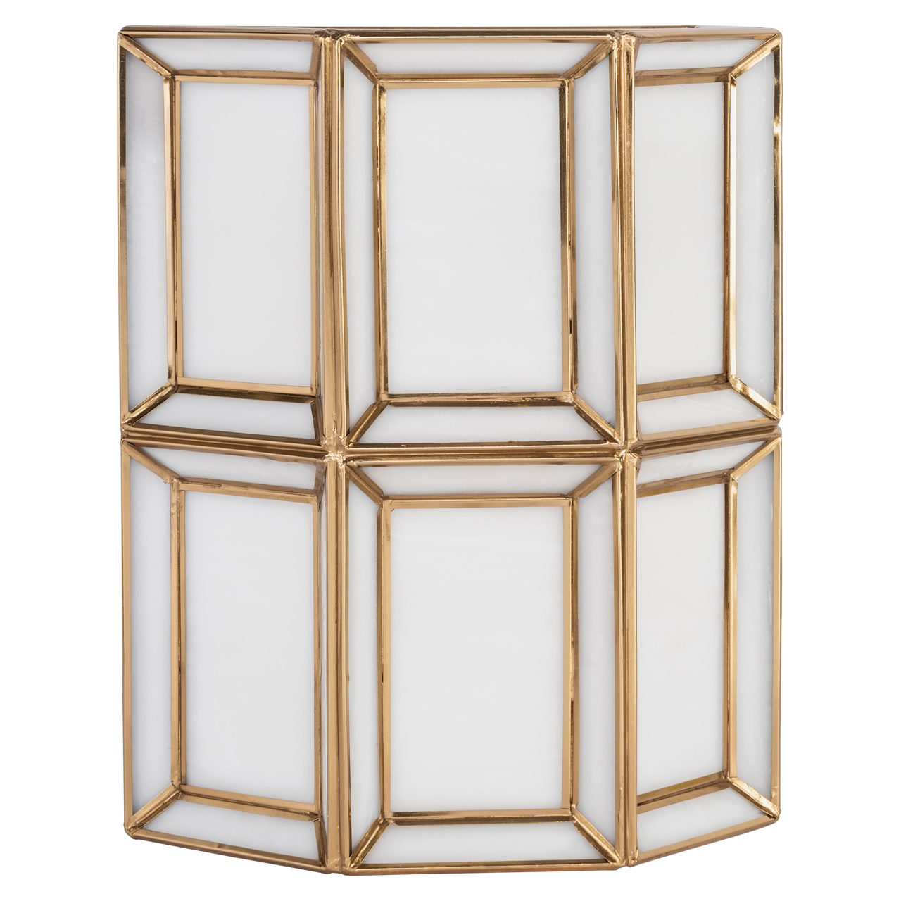 Wandlampe Amara brass antique (Messing|Glas|Ijzer) - Richmond Interiors