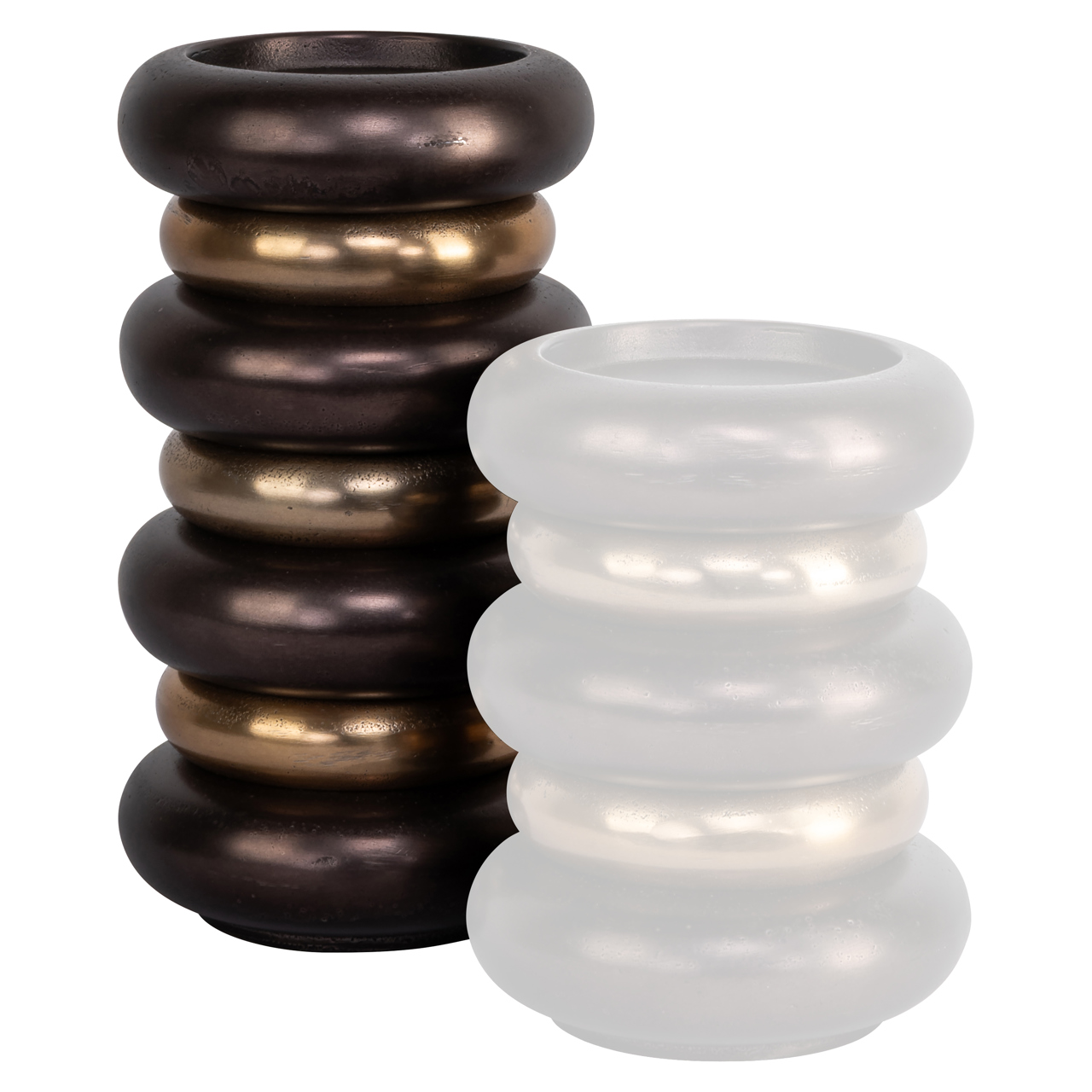 Kerzenhalter Eve bronze large (Aluminium) - Richmond Interiors