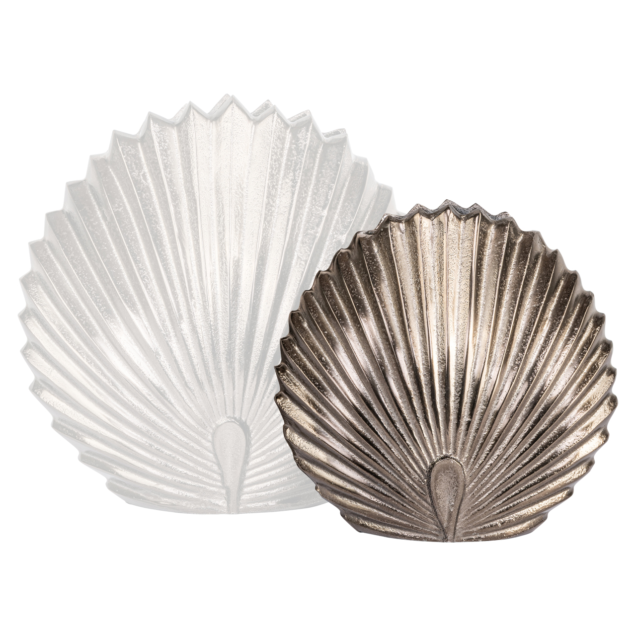 Vase Mara brass antique small (Aluminium) - Richmond Interiors