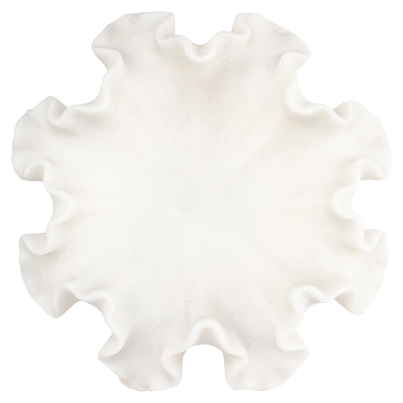 Schale Lola white (Kwartszand|Polyresin) - Richmond Interiors