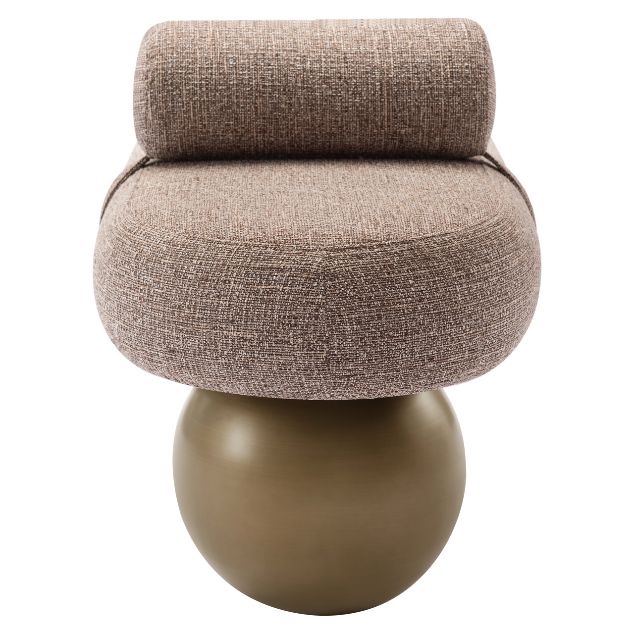 Bank Alexander Jones brown tweed feuerhemmend (Geneva) - Richmond Interiors