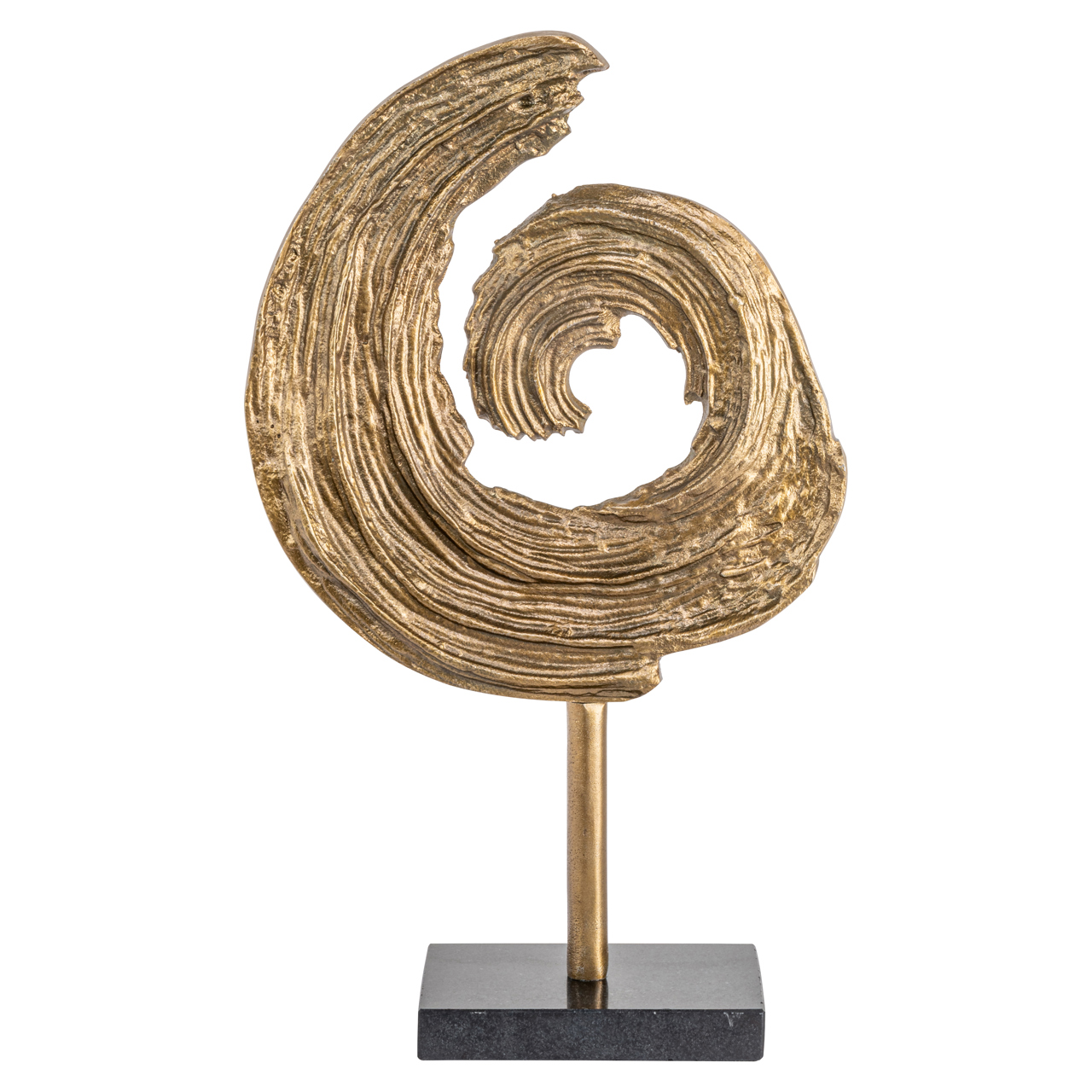 Objeto decorativo Swirl brass antique - Richmond Interiors