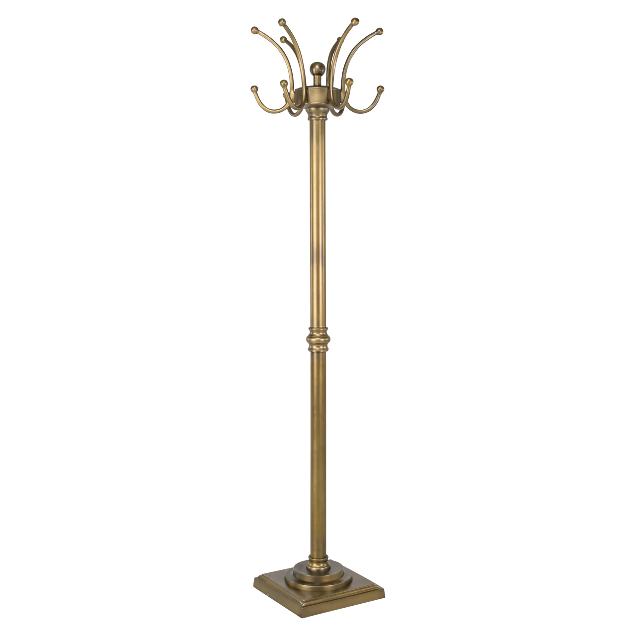Darwy Coat Rack brass antique - Richmond Interiors
