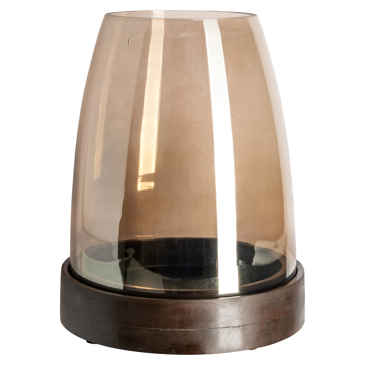 Windlicht Skye walnut - Richmond Interiors