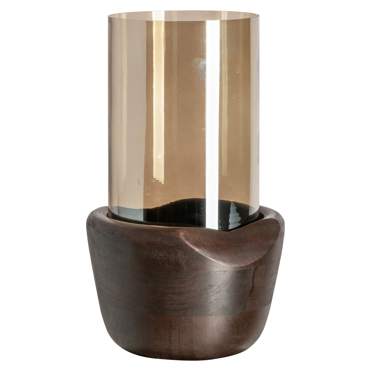 Windlicht Sloane walnut large - Richmond Interiors