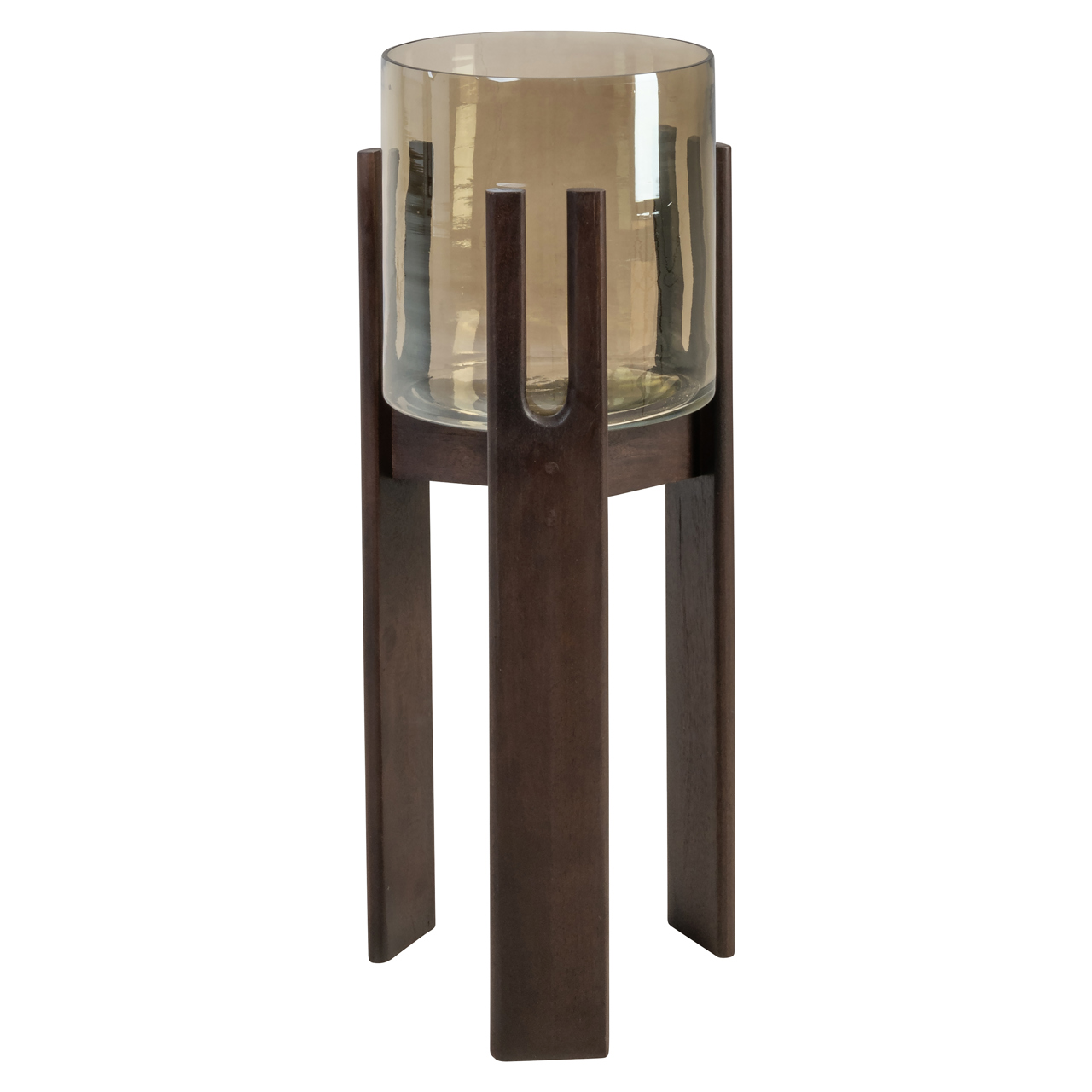 Windlicht Paige walnut small - Richmond Interiors