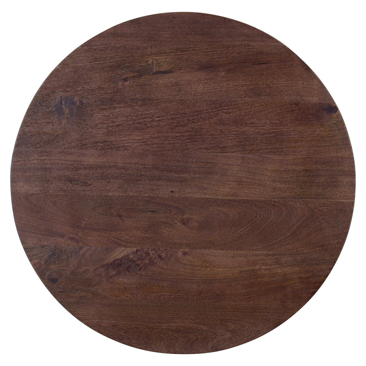 Bistro-Tisch Baldwin spicebrown 80Ø (Mango|Ijzer) - Richmond Interiors