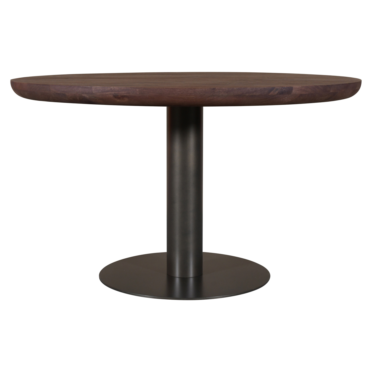 Esstisch Baldwin spicebrown 130Ø (Mango|Ijzer) - Richmond Interiors