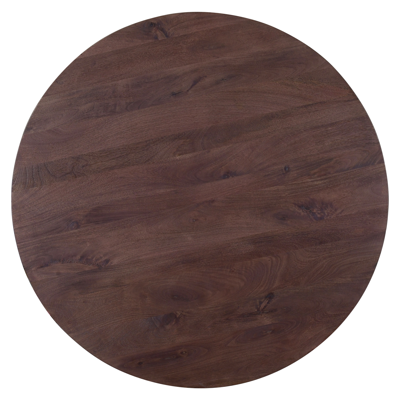 Esstisch Baldwin spicebrown 130Ø (Mango|Ijzer) - Richmond Interiors