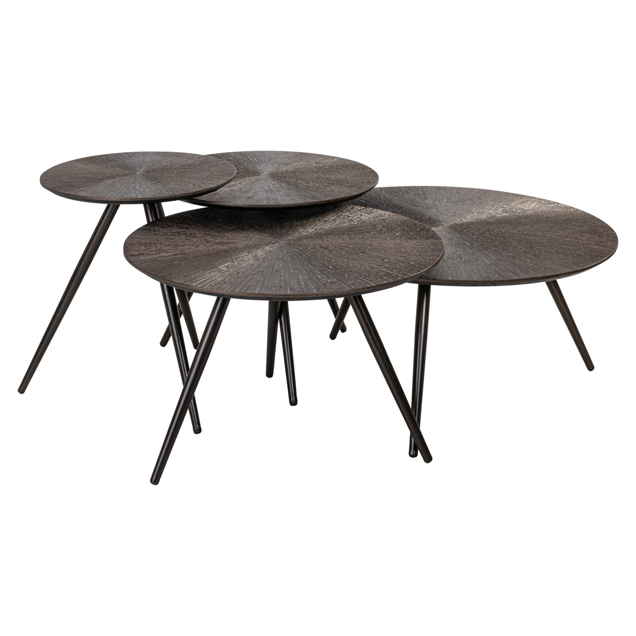 Couchtisch Quadra Brunzae (Set aus 4) - Richmond Interiors