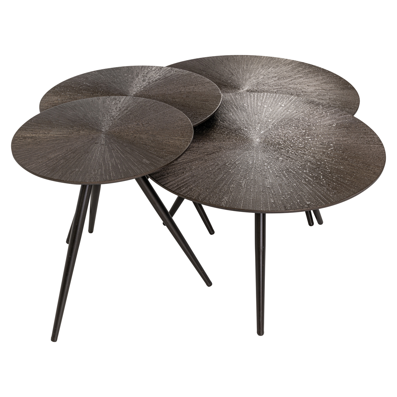 Couchtisch Quadra Brunzae (Set aus 4) - Richmond Interiors