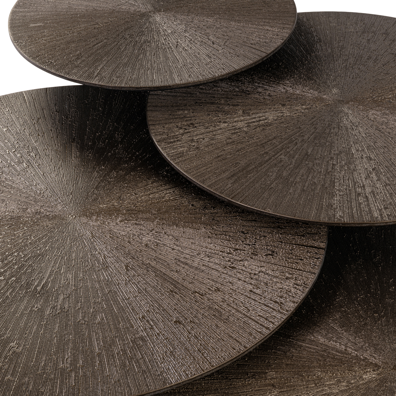 Couchtisch Quadra Brunzae (Set aus 4) (Mdf|Metall) - Richmond Interiors
