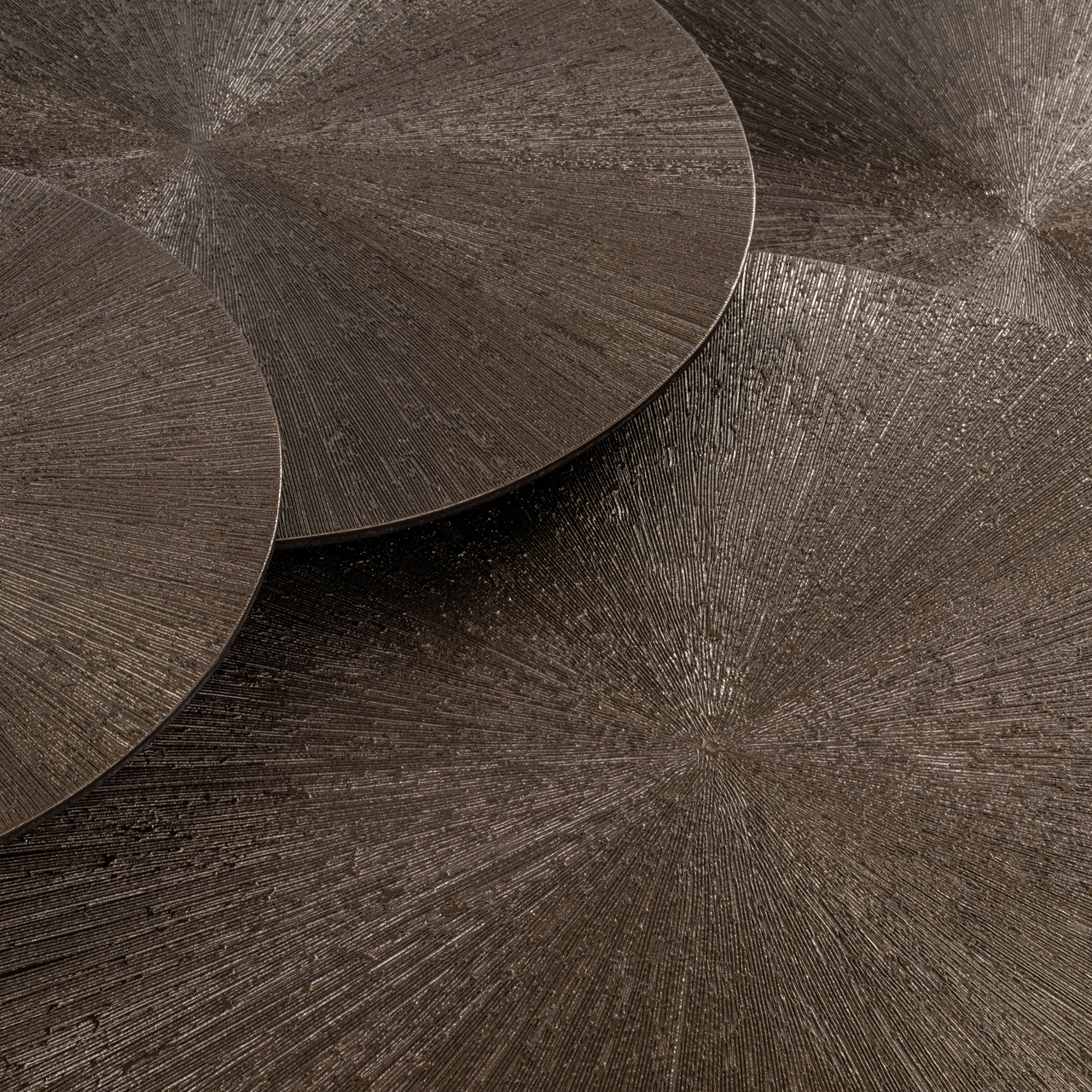 Couchtisch Quadra Brunzae (Set aus 4) (Mdf|Metall) - Richmond Interiors