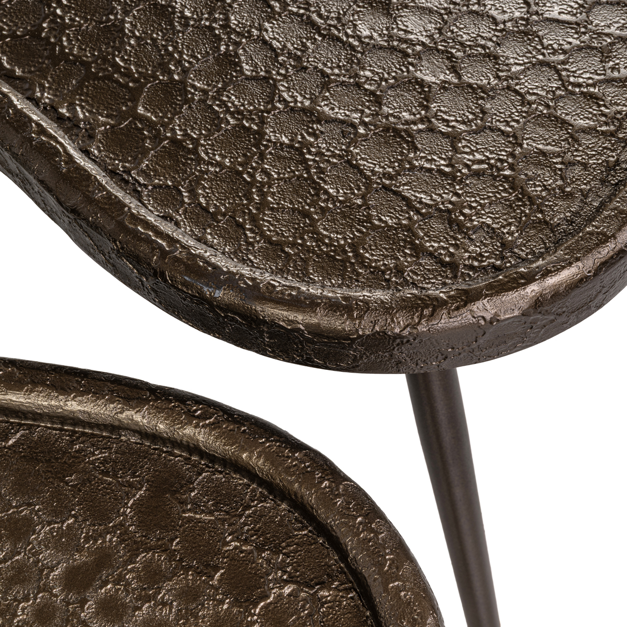 Couchtisch Bean Brunzae (Set aus 2) (Mdf|Metall) - Richmond Interiors